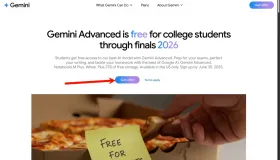 免费升级Google Gemini Advanced高级会员 免费升级Google Gemini Advanced高级会员